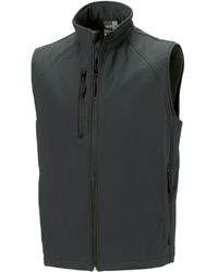 Russell - 3 Layer Soft Shell Gilet Jacket (Titanium) - Lyst