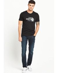 The North Face - T Shirt Ss Easy Tee Cotton - Lyst