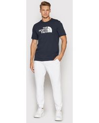 The North Face - T Shirt Ss Easy Tee Cotton - Lyst