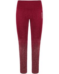 GYMSHARK - Adapt Dames Ombre Burgundy Leggings - Lyst