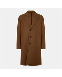 HUGO - Malox2341 Overcoat - Lyst