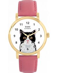 Toff London - Tlws-32219 Ladies And Cat Head Watch - Lyst