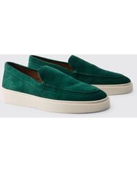 BoohooMAN - Leather Loafer - Lyst