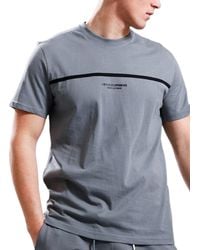 Weekend Offender - T Shirts Dumas Crew Neck Summer Short Sleeve Cotton Tee - Lyst