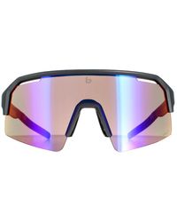Bollé - Shield Matte Titanium Volt Ultraviolet C-Shifter Sunglasses - Lyst