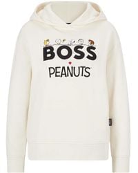 BOSS - C_Edelight7 Hooded Sweatshirt - Lyst