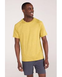 Mountain Warehouse - 'Agra' Isocool Striped Tee Sun Protection Comfy Sports T-Shirt Polyamide - Lyst