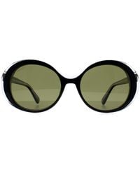 Serengeti - Round Shiny Transparent Layer Mineral Polarized 555Nm Photochromic Bacall - Lyst