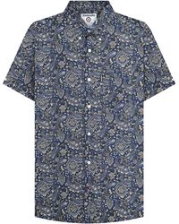 Lambretta - Ss25 Paisley Shirt Cotton - Lyst