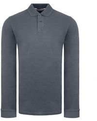 Weekend Offender - Austin Anthracite Polo Shirt - Lyst
