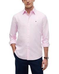 Tommy Hilfiger - Shirts Regular Fit Oxford Long Sleeve Casual Cotton Formal - Lyst