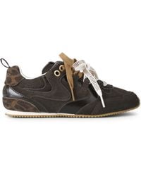Kurt Geiger - Suede K Slim Runner Sneakers - Lyst