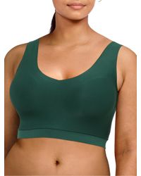 Chantelle - Softstretch V-Neck Jersey Crop Top - Lyst
