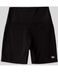 TOMMY LIFE - Short High-Waist Slim-Fit Leggings With Belt - Lyst