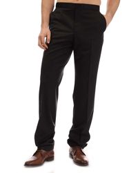 BOSS - Broek Ledan In Zwart - Lyst