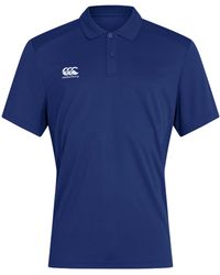 Canterbury - Club Dry Polo Shirt (Royal) - Lyst
