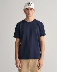 GANT - Regular Fit Short Sleeve Shield Logo T-Shirt Nos - Lyst