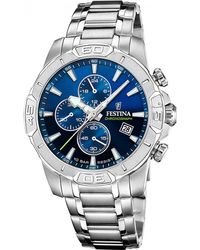 Festina - F20704-4 Timeless Chronograph Watch - Lyst