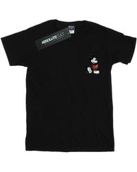 Disney - Mickey Mouse Kickin Retro Chest T-Shirt Cotton - Lyst