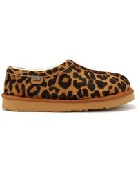 Australia Luxe - Outback Leopard Slippers - Lyst