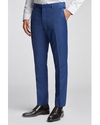 Ted Baker - Slim Fit Sharkskin Trousers - Lyst