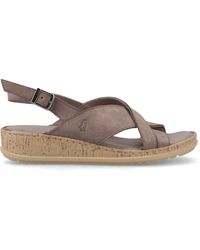 Hush Puppies - Elena Cross Strap Sandals Leather - Lyst