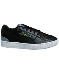 PUMA - X Ralph Sampson Lo Leather Low Lace Up Trainers 370846 05 - Lyst