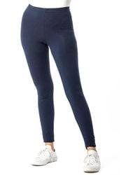 Roman - Stretch Plain Elastic Waist Leggings - Lyst