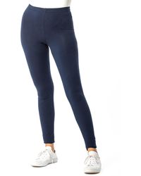Roman - Stretch Plain Elastic Waist Leggings - Lyst