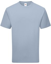 Fruit Of The Loom - Adult Pure Cotton T-Shirt (Mineral) - Lyst