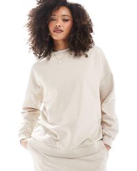 Vero Moda - Oversized Longline Sweatshirt Co-Ord - Lyst