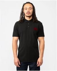 HUGO - Dereso_v Logo Label Polo Shirt - Lyst