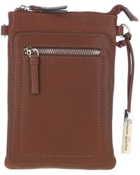 Ashwood Leather - Real Crossbody Smart Phone Bag - Lyst