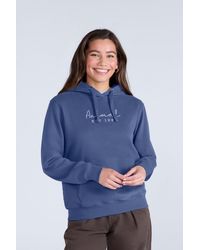 Mountain Warehouse - 'Maya' Hoodie With Front Pocket Breathable Cosy Pullover Cotton - Lyst