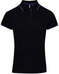 PREMIER - Ladies Coolchecker Contrast Pique Polo Shirt (/) - Lyst
