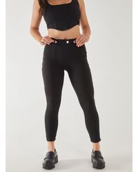 Pink Vanilla - Ponte Pocket Slim Fit Trousers - Lyst