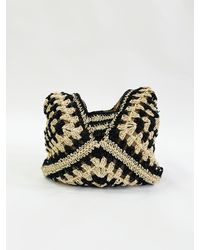 SVNX - Woven Straw Shoulder Bag - Lyst