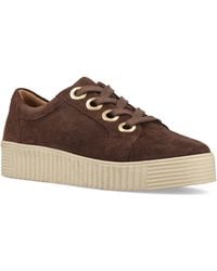 Hush Puppies - Tamsin Suede Slim Fit Trainers - Lyst