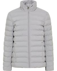 Mo - Gewatteerd Winterjack Mi Grijs - Lyst