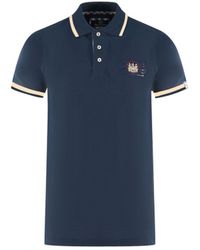 Aquascutum - London Union Jack Polo Shirt Cotton - Lyst