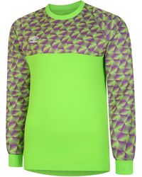 Umbro - Flux Long-Sleeved Goalkeeper Jersey Gecko/ Cactus) - Lyst