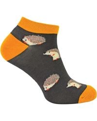 Mr Heron - Bamboo Trainer Socks - Lyst