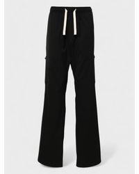 Palm Angels - Monogram Loose Pants Virgin Wool - Lyst