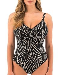 Fantasie - Silhouette Island Twist Front Swimsuit - Lyst