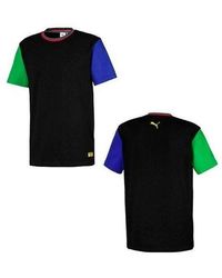 PUMA - X Chinatown Market Colourblock Tee Casual T-Shirt 596165 01 - Lyst