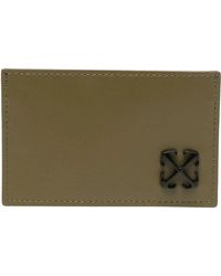 Off-White c/o Virgil Abloh - Jitney Simple Card Case Militaire Groene Accessoires - Lyst