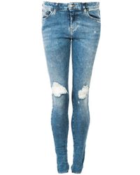 DIESEL - Jeans Slandy Vrouw Blauw - Lyst