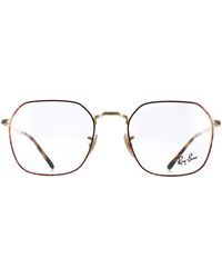 Ray-Ban - Square Havana On Rx3694V Jim Metal - Lyst