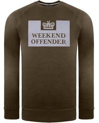 Weekend Offender - Skylar Dark Sweater Cotton - Lyst