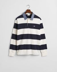 GANT - Regular Fit Chambray Stripe Heavy Rugger - Lyst